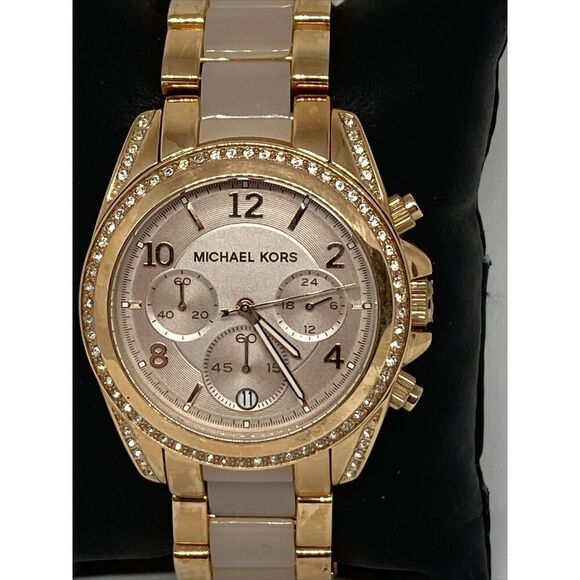 Michael Kors Blair MK5943 Women's Stainless Steel Analog Dial Quartz Watch JK400 - Picture 2 of 12